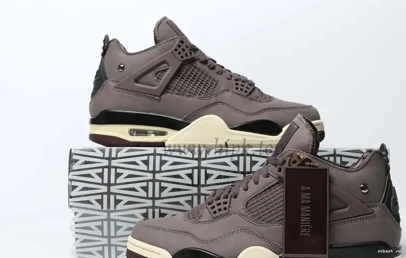Ore MATERIALS TO 4 GOD Jordan Retro SHIP RETAIL Violet A Ma Maniére READY PK 0509
